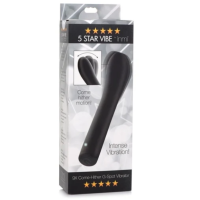 INMI Shegasm 5 Star Come Hither G-Spot Vibrator - Black